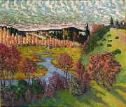 Autumn landscape konrad magi